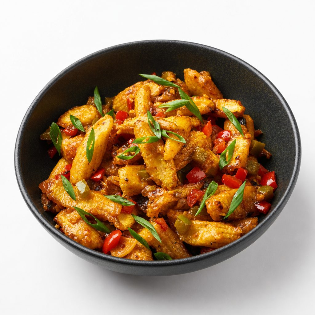 Babycorn Manchurian.