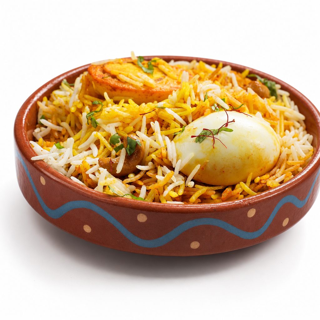 Egg Biriyani.