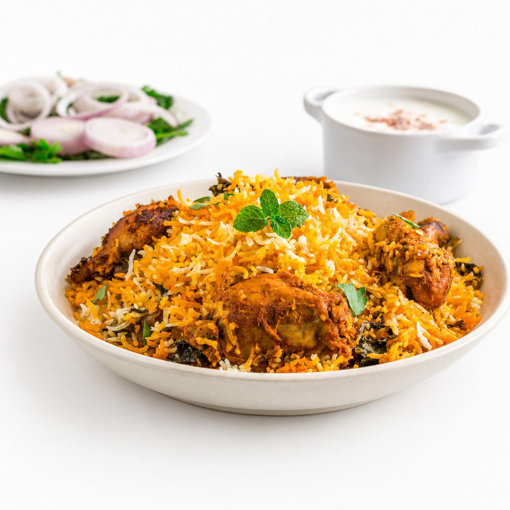 Chicken Biriyani Mini Pack.
