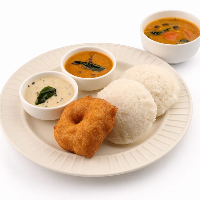 Idly Vada Combo.