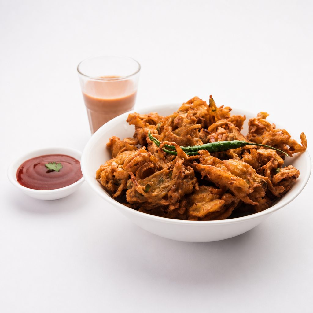Onion Pakoda.