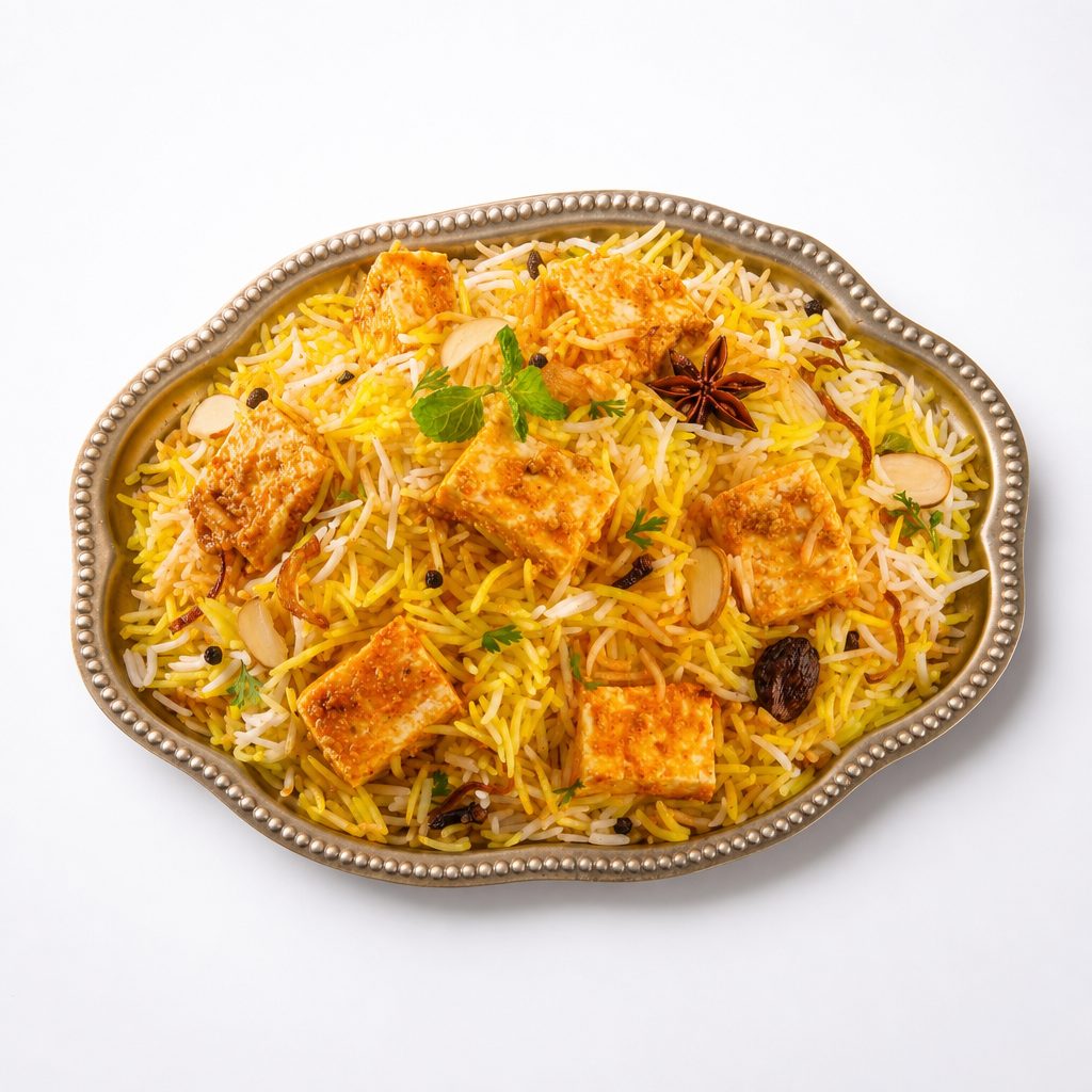 Jumbo Pack Paneer 65 Biriyani.