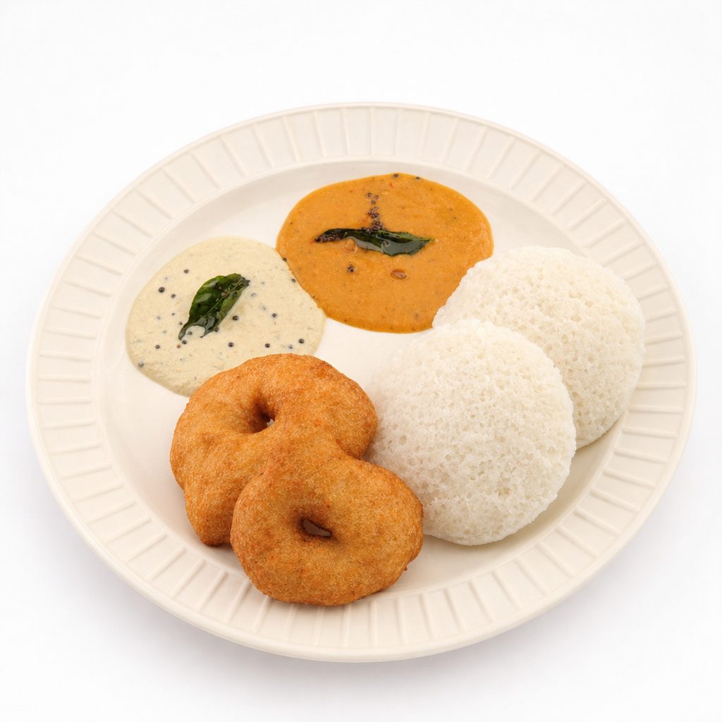 Idly Vada Combo.