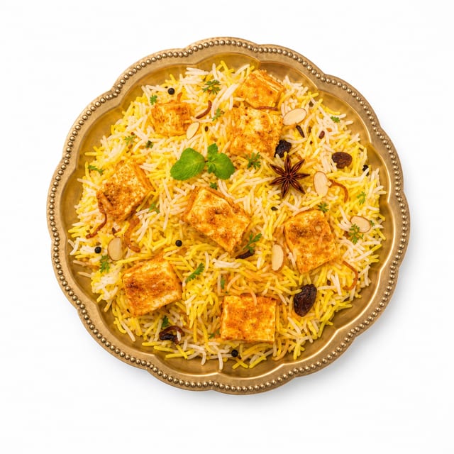 Paneer 65 Biriyani.