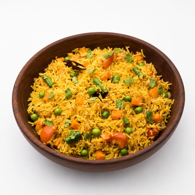 Vegetable Biriyani.