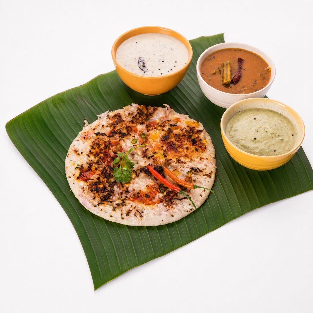 Onion Uthappam.