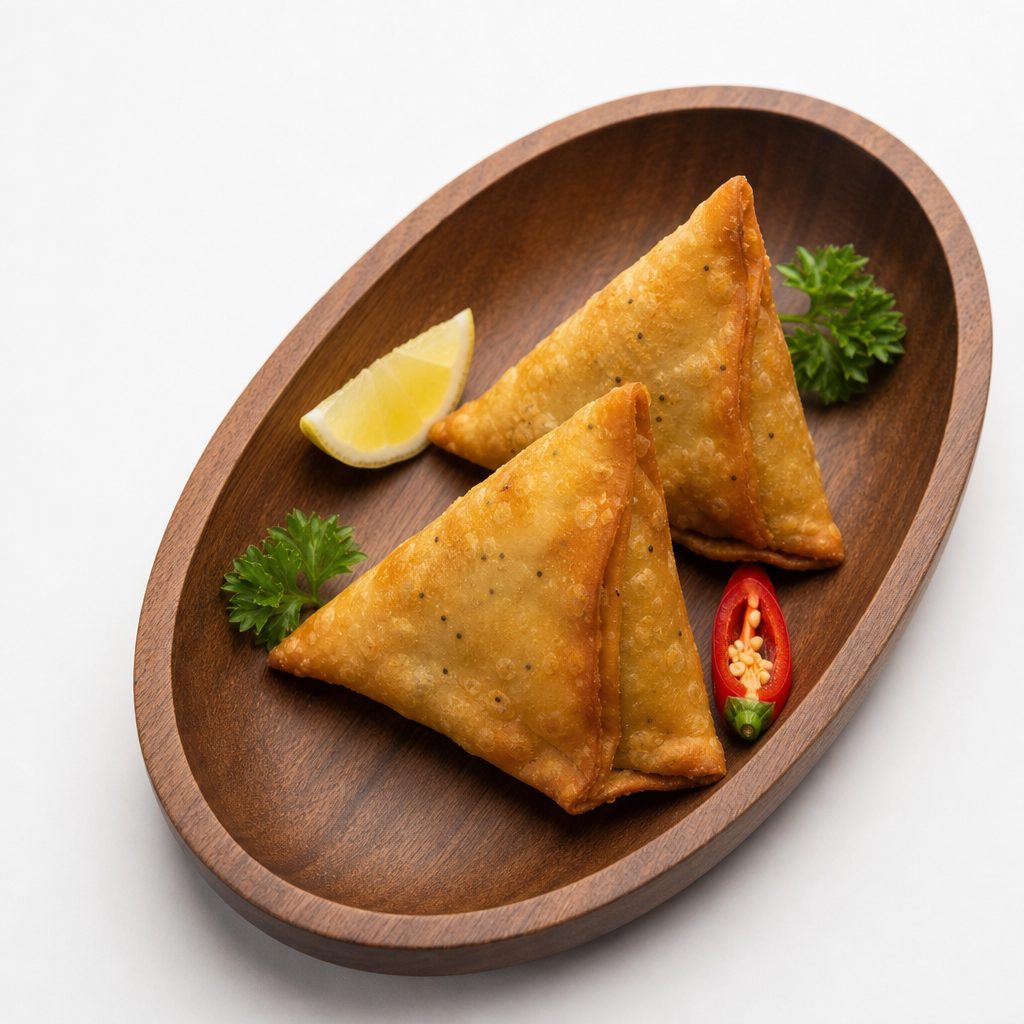 Vegetable Samosa.
