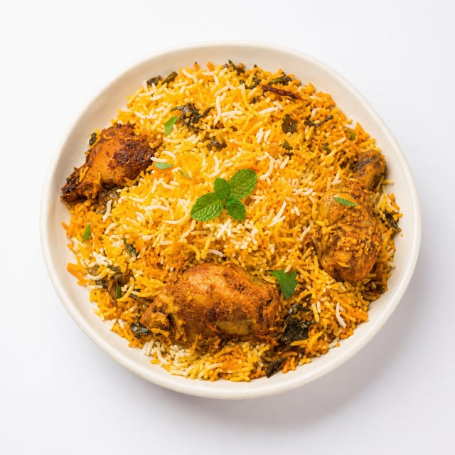 Chicken Biriyani - Regular Size.