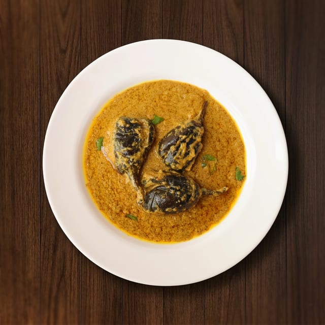 Bagara Baingan (Gutti Vankaya).