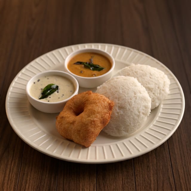 Idly Vada Combo.