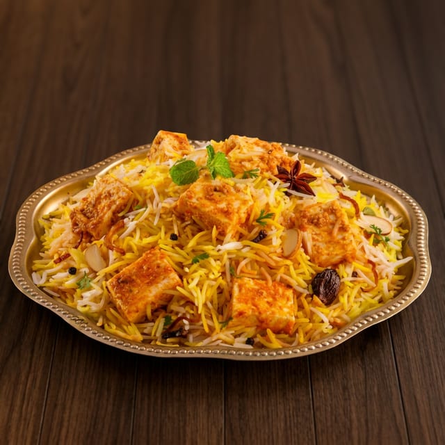 Jumbo Pack Paneer 65 Biriyani.
