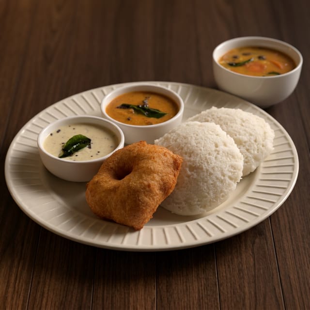 Idly Vada Combo.