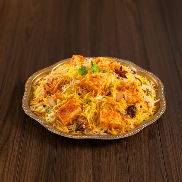Paneer 65 Biriyani.
