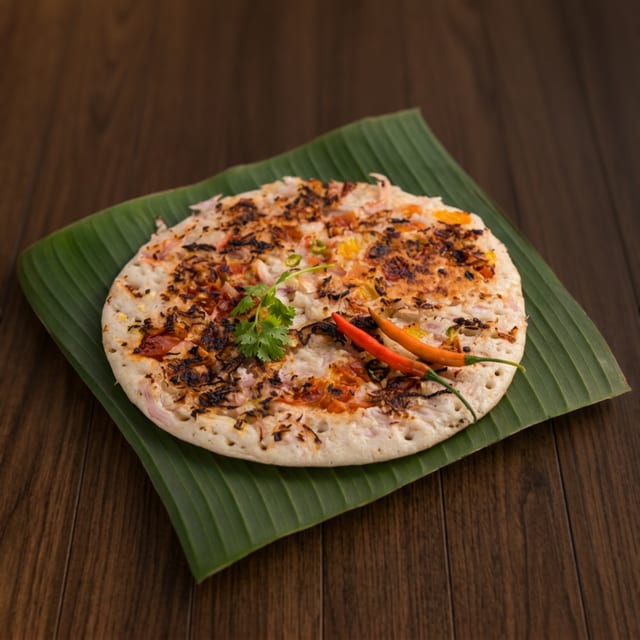 Onion Uthappam.
