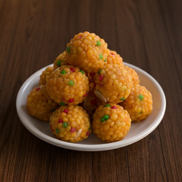Boondi Laddu.
