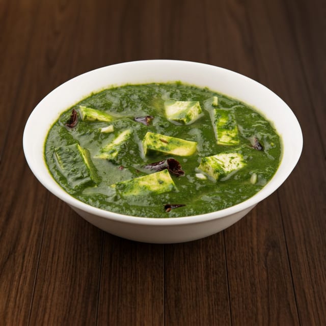 Saag Paneer.