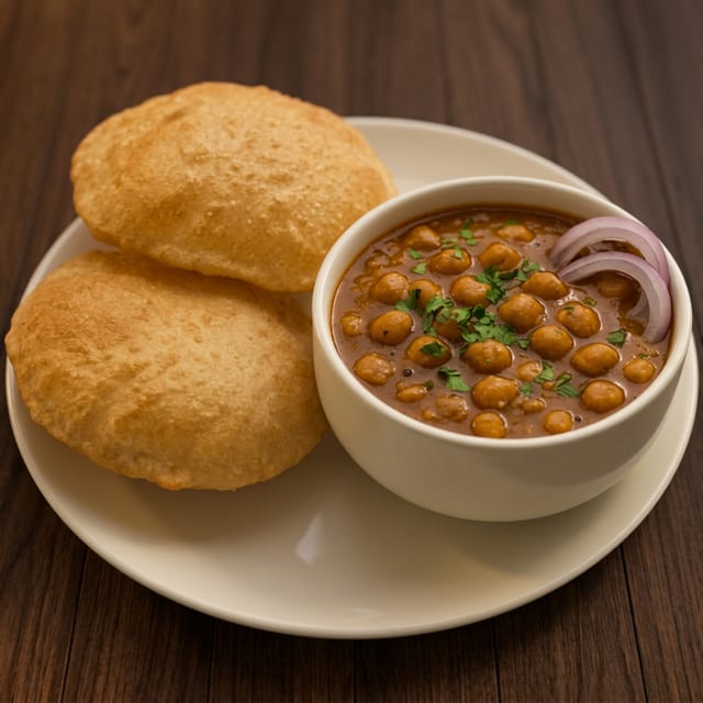Poori Chole.
