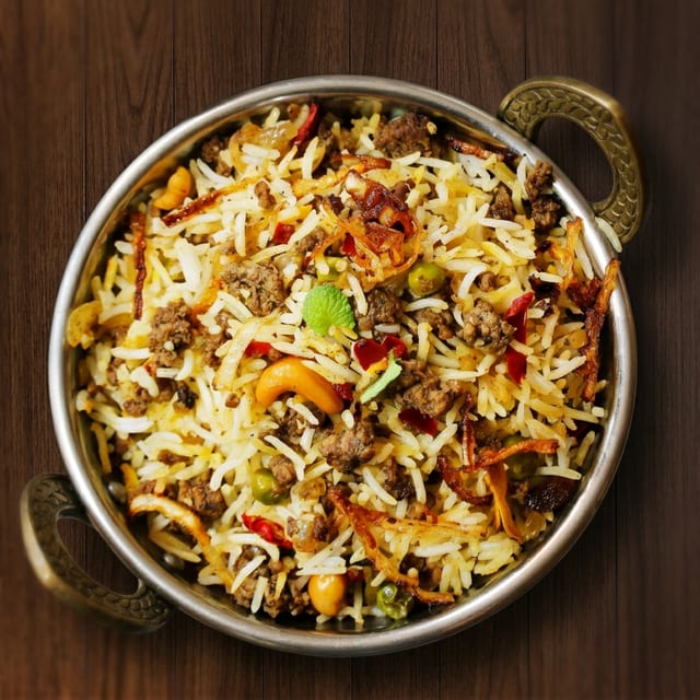 Goat Biriyani Mini Pack.