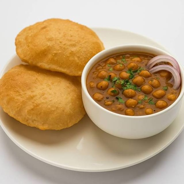 Poori Chole.
