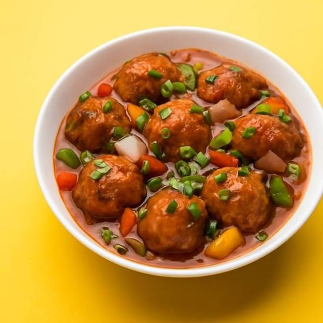 Vegetable Manchurian.