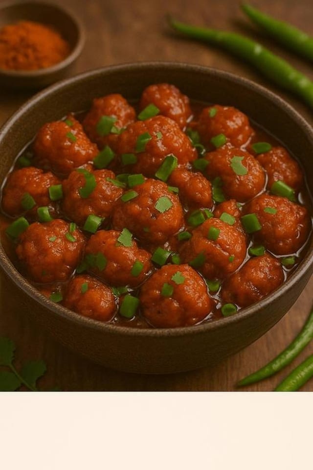 Chicken Manchuria.